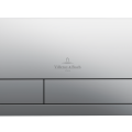 Taustiņš montāžas rāmim Villeroy & Boch ViConnect E200, 253x145 mm, matēts hroms