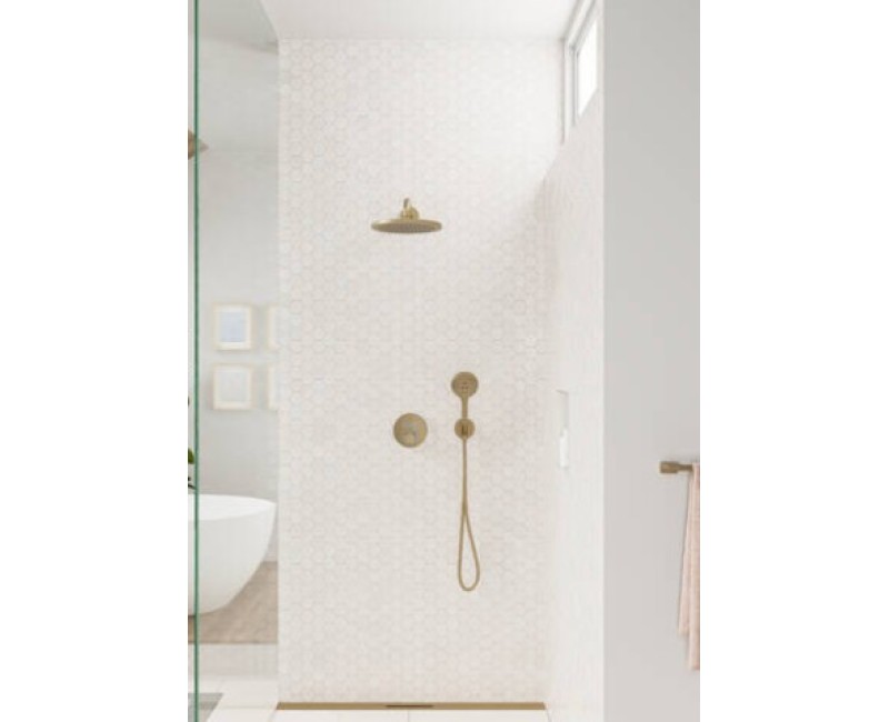 Dušas galva Hansgrohe Croma 280 Air 1jet, brushed bronze
