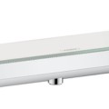 Dušas izvads Hansgrohe Rainfinity Porter 500, ar plauktu labā puse, ar dušas galvas turētāju un plauktu, Hromēta