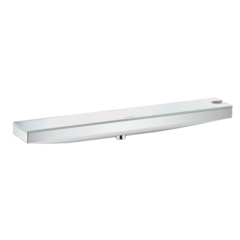 Душевая система Hansgrohe Rainfinity Porter 500, правая сторона, с держателем для душевой лейки и полочкой, хром