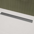 Душевой канал Hansgrohe RainDrain Go, 800 мм, под плитку, матовая нержавеющая сталь