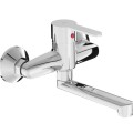 Virtuves maisītājs Jika Lyra Smart, no sienas, iztece 150 mm, hroms