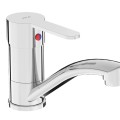 Virtuves maisītājs Jika Lyra Smart, zema iztece 143 mm, hroms