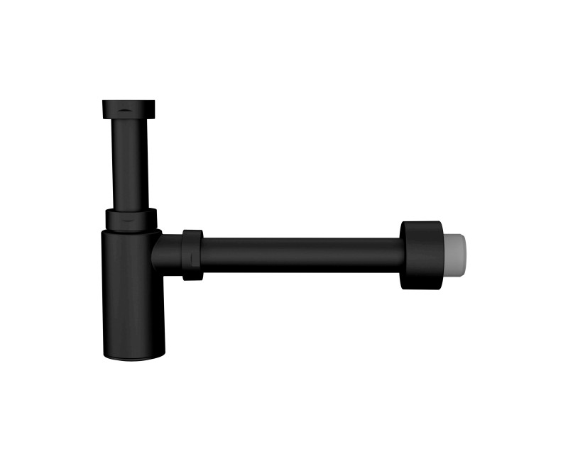Sifons izlietnei Jika Mio, 1¼ x 32 mm, matēts melns