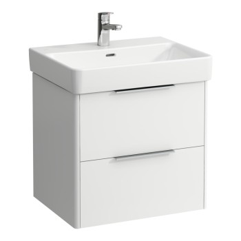 Шкаф для ванной Laufen Base (Pro S), 570х440 мм, h=530 мм, 2А, (Без раковины) матовый белый