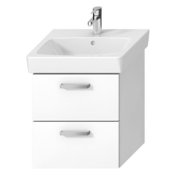 Vannas istabas skapītis Lyra Plus Viva, 439x401 mm, h=550 mm, (bez izlietnes) 2A, balts