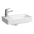 Vonios kriauklė Laufen Pro S, 480x280 mm, maišytuvo anga kairėje, balta
