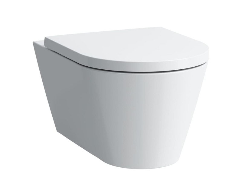 Подвесной унитаз Laufen Kartell Rimless NEW, 370x545 мм, Без крышки белый LCC
