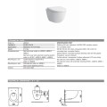 Подвесной унитаз Laufen Pro, настенный, 360x530 мм, белый