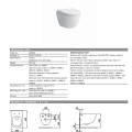 Piekaramais Tualetes pods Laufen Pro Rimless, stiprināms pie sienas, bez vāka, 355x530 mm, matēts melns