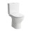 Tualetes pods Laufen Lua Essential Rimless, ar SC vāku 360x650 mm, horizontals izvads, pievads no apakšas, balts