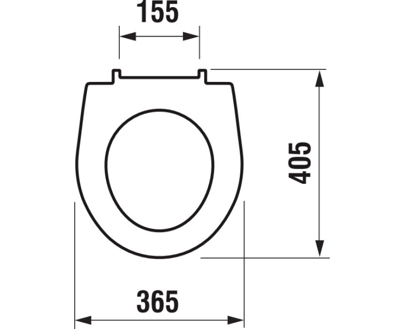 Poda vāks Jika Lyra Plus, Soft Close, balts