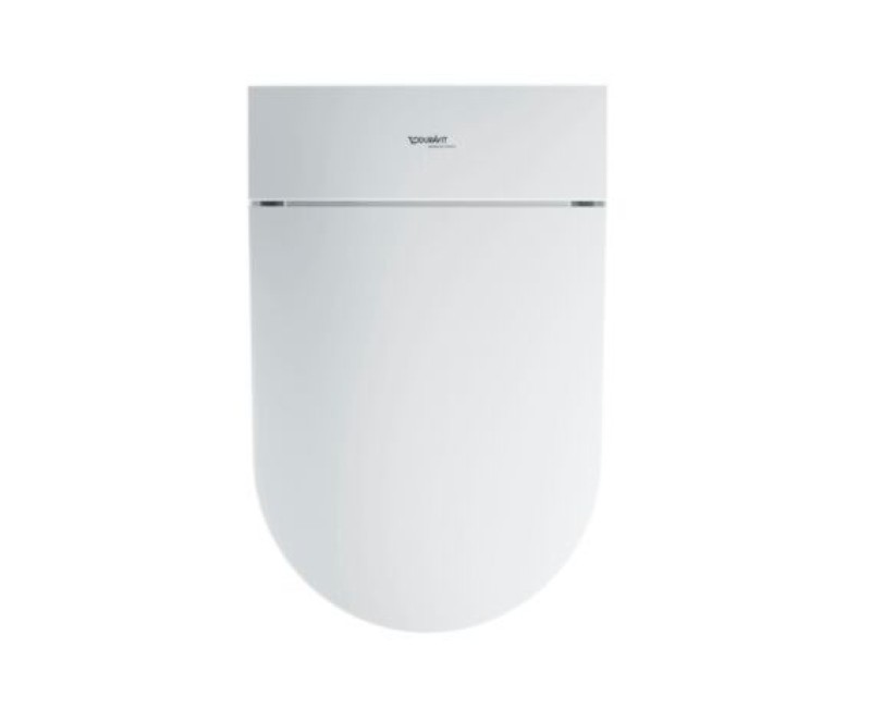 Piekaramais tualetes pods ar Bide Duravit SensoWash Starck -Elektroniskais, bezapvalka, SoftClose, DuraShield, Alpine white 650001012004310