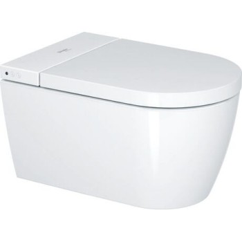 Piekaramais tualetes pods ar Bide Duravit SensoWash Starck -Elektroniskais, bezapvalka, SoftClose, DuraShield, Alpine white 650001012004310