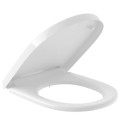 Tualeto dangtis Villeroy & Boch O.novo Compact, Soft Close baltas, 8M43S101