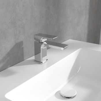 Vannas istabas maisītājs Villeroy & Boch Subway 3.0, hroms