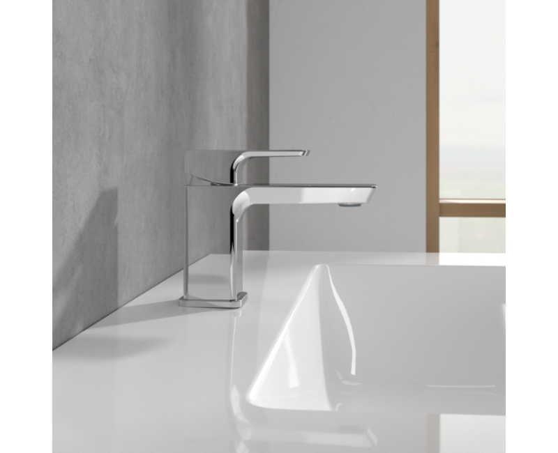 Смеситель для ванной Villeroy & Boch Subway 3.0, хром