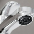Смеситель для раковины Hansgrohe Rebris S 240 CoolStart, с выдвижным механизмом, черный матовый