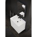 Spogulis Ravak Strip I 600x700 melns ar apgaismojumu