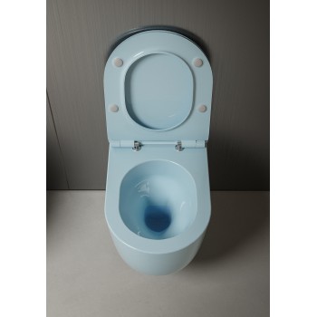 Piekaramais Tualetes pods Hatria Futura PURE VORTEX®  9BA0 bez vāka, Carta Da Zucchero 9BA057