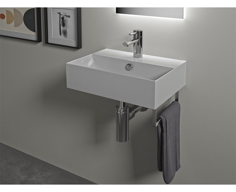 Vannas istabas izlietne Hatria Lavabo 60x36.5cm, Balta