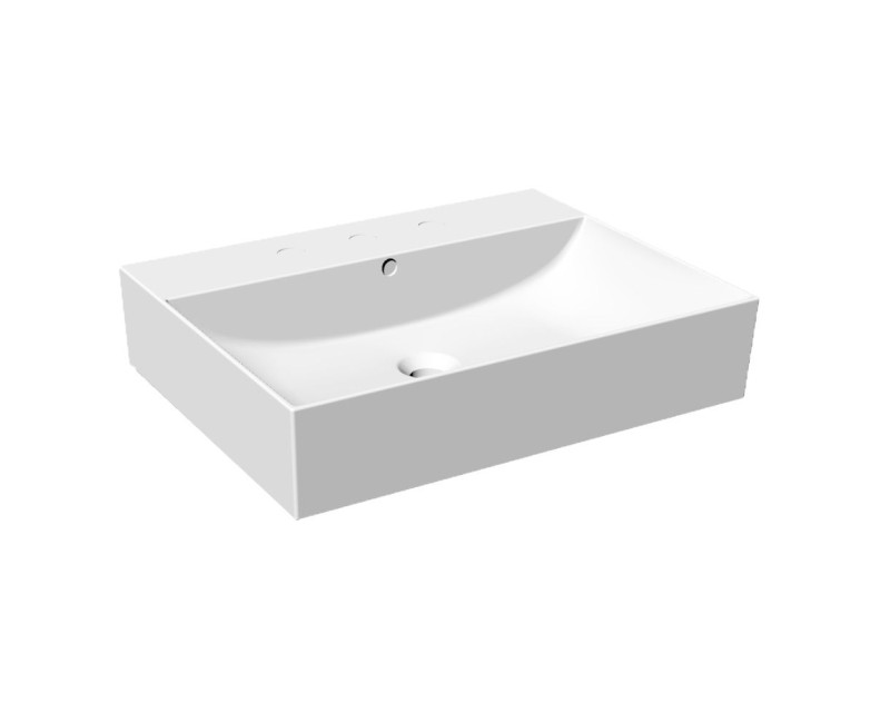 Vannas istabas izlietne Hatria Lavabo 60x46.5cm, Balta