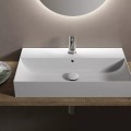 Vannas istabas izlietne Hatria Lavabo 80x36.5cm, Balta