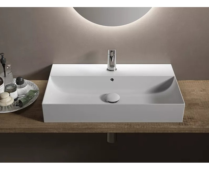 Vannas istabas izlietne Hatria Lavabo 80x36.5cm, Balta