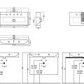 Vannas istabas izlietne Hatria Lavabo 80x36.5cm, Balta