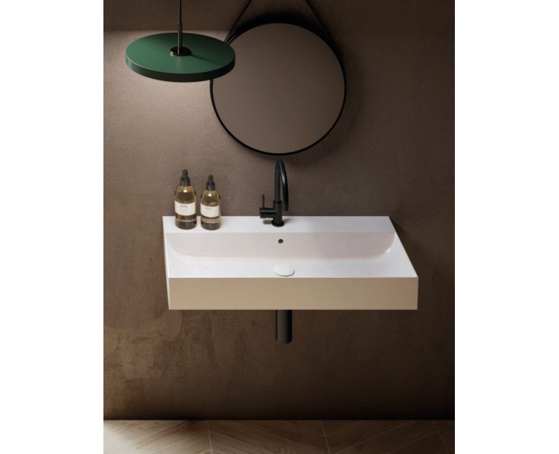 Vannas istabas izlietne Hatria Lavabo 80x36.5cm, Balta