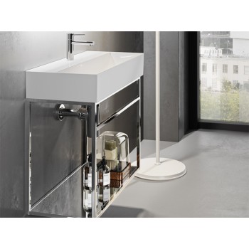 Vannas istabas izlietne Hatria Lavabo 1000x46.5cm, Balta