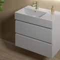 Vannas istabas izlietne Hatria Lavabo 80x46.5cm, Balta
