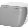 Piekaramais Tualetes pods Hatria BIANCA PURE RIM® Balts bez vāka Y3AK01