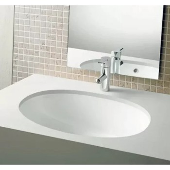 Vannas istabas izlietne Hatria Lavabo 21:15 S pabūvējamā, 75x38cm bez pārplūdes balta Y8AR01