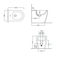 Bide Hatria Futura PURE VORTEX® Y9B701