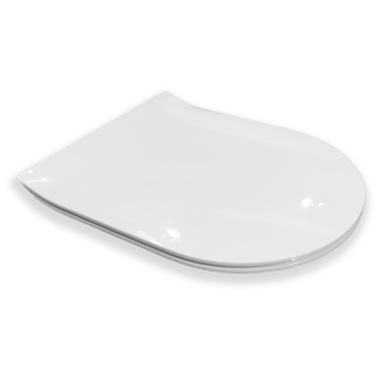 Крышка для унитаза Hatria EXTRA-SLIM FUTURA/CENTRICA/FUSION  Soft Close, Quick Release, белая Y9D501