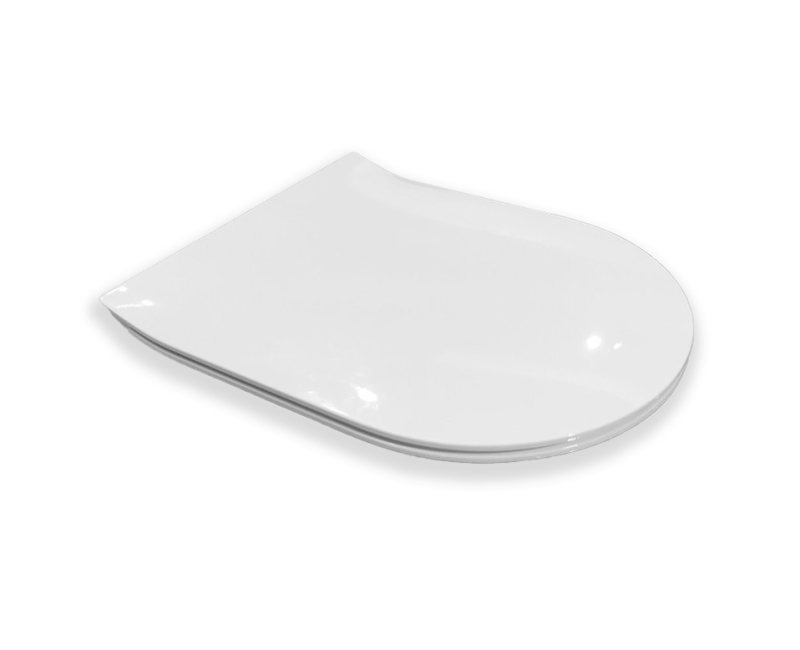 Крышка для унитаза Hatria EXTRA-SLIM FUTURA/CENTRICA/FUSION  Soft Close, Quick Release, белая Y9D501