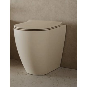 Tualetes podas Hatria CENTRICA PURE VORTEX® Rimfree Be dangčio AVORIO Y9DC12