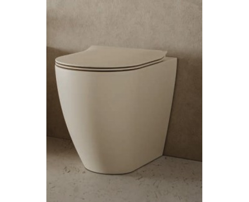 Tualetes podas Hatria CENTRICA PURE VORTEX® Rimfree Be dangčio AVORIO Y9DC12