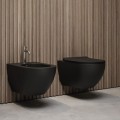 Подвесной унитаз Hatria CENTRICA PURE VORTEX®, без крышки, NERO MATT Y9DE02