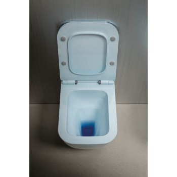 Tualetes pods Hatria TECNA PURE VORTEX® Rimfree (bez tvertnes un vāka) CARTA DA ZUCCHERO Y9DH57