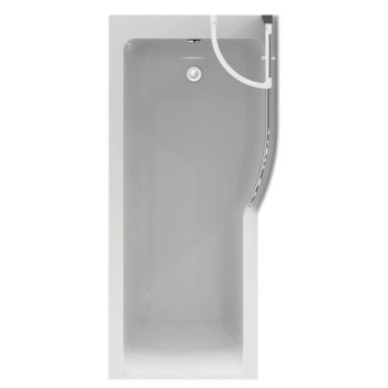 Brīvi stāvoša Vanna Ideal Standard Connect Air, 170x80 cm, lietā akrila, labā puse, balta E113501