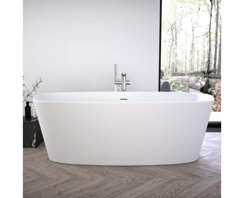 Brīvi stāvoša Vanna Ideal Standard Dea, 180x80 cm, lietā akrila, matēti balta K8721V1