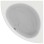 Vanna Ideal Standard i.Life, 140x140 cm, akrilo, balta T476601