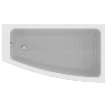 Vanna Ideal Standard i.Life, 160x90 cm, akrila, labā puse, balta T476901