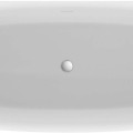 Brīvi stāvoša Vanna Ideal Standard Dea, 180x80 cm, lietā akrila, balta/melna T9940V3