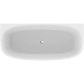Brīvi stāvoša Vanna Ideal Standard Dea, 180x80 cm, lietā akrila, balta/melna T9940V3