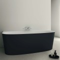 Brīvi stāvoša Vanna Ideal Standard Dea, 180x80 cm, lietā akrila, balta/melna T9940V3