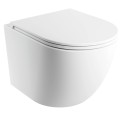 Унитаз подвесной Omnires OTTAWA SILENT POWER™ Rimfree с крышкой Soft Close, белый матовый