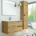 Augstais skapis OZE Celtic 350x1500x305mm Golden Oak